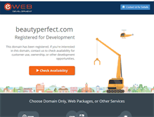 Tablet Screenshot of beautyperfect.com